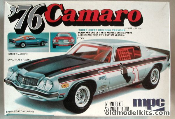 MPC 1/25 1976 Chevrolet Camaro - Stock - Street Racer - Oval Track ...