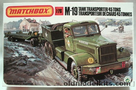 matchbox tank transporter