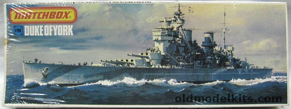 Matchbox 1/700 HMS Duke of York Battleship - King George V Class, PK352