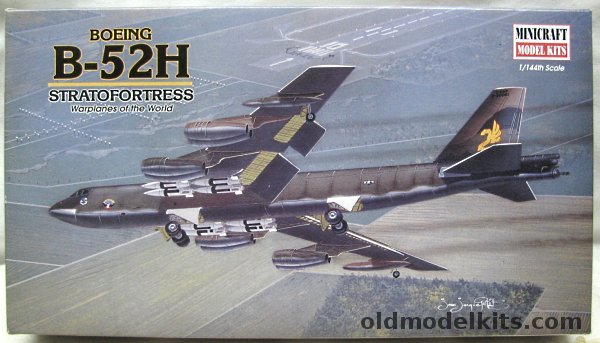 Minicraft 1/144 Boeing B-52H Stratofortress - with GMA-87A Skybolt ...