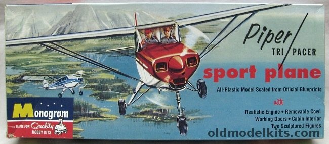 Monogram 1/32 Piper Tri-Pacer Sport Airplane - (Tripacer), 0025