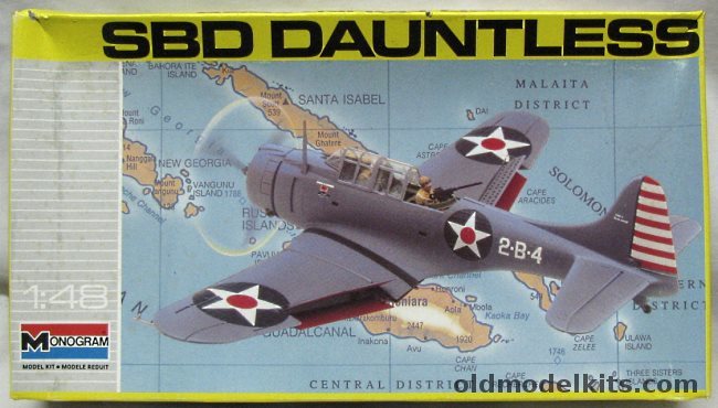 Monogram 1/48 Douglas SBD Dauntless Dive Bomber, 5212