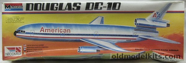 Monogram 1/144 Douglas DC-10 American Airlines - Necomisa Issue, 5413