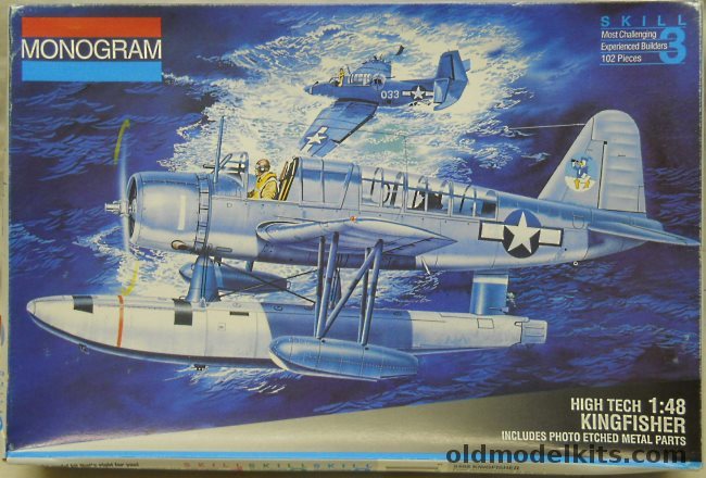 Monogram 1/48 OS2U Kingfisher High Tech - With Cooper Details Engine ...