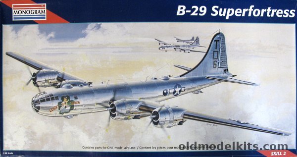 Monogram 1/48 Boeing B-29 Superfortress - with Atomic Bombs, 5706