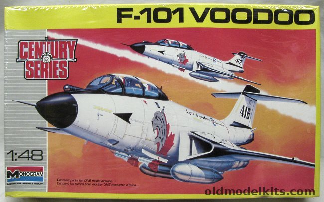 Monogram 1/48 F-101 Voodoo RCAF - Canadian Air Force Lynx Squadron, 5829