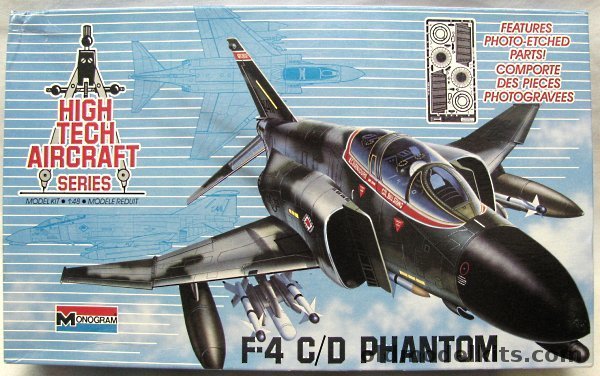 Monogram 1/48 F-4 C/D Phantom High Tech Series, 5831