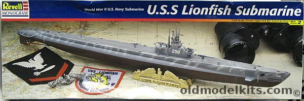 Revell 1/220 USS Lionfish SS298 - WWII Pacific Fleet Submarine, 85-5228