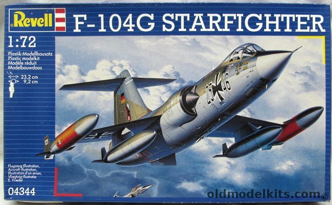 Revell 1/72 F-104G Starfighter - Luftwaffe Jabo G32 Lechfeld / Jabo G36 ...