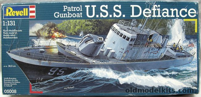 Revell 1/130 Patrol Gunbaot USS Defiance - Vietnam Coastal Gunboat ...