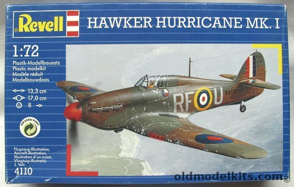 Revell 1/72 Hawker Hurricane Mk. I - No. 1 Squadron RAF Wittering / 303 ...