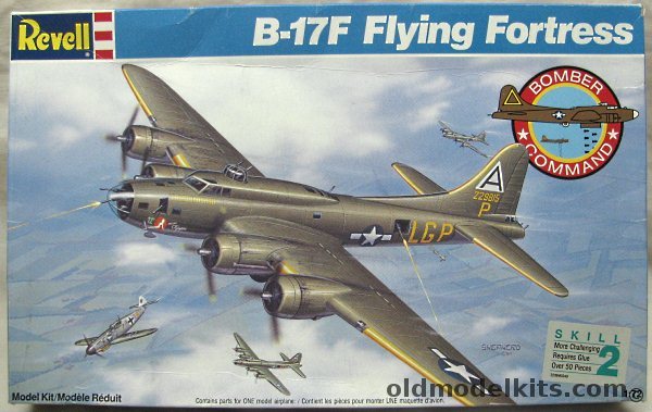 Revell 1/72 Boeing B-17F Flying Fortress 'Miami Clipper' - Bomber ...