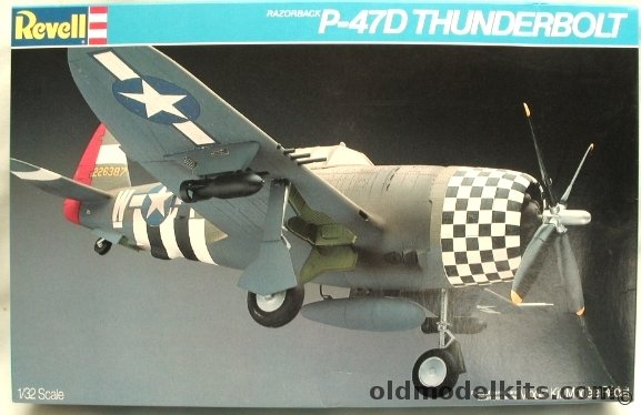 Revell 1/32 Republic P-47D-22 Razorback Thunderbolt - 82FS/78 FG (P-47 ...