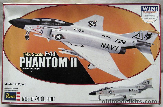 Revell 1/48 F-4J Phantom II - VF-74 USS Nimitz, 4501