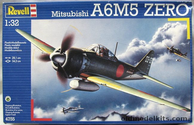 Revell 1/32 Mitsubishi A6M5 Zero Model 52 - Lt. T Iwamoto 253 Kokutai ...