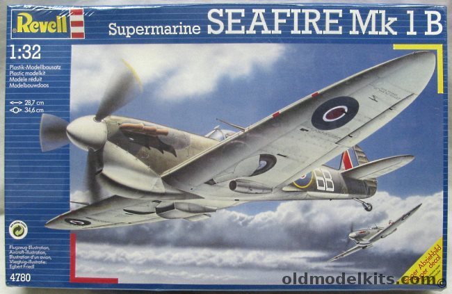 Revell 1/32 Supermarine Seafire Mk1b - Lt Cdr Duncan Hamilton Port ...