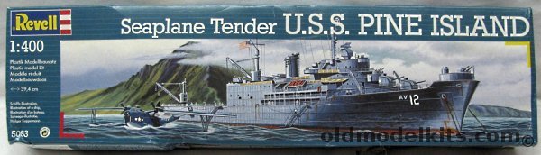 Revell 1/400 USS Pine Island Seaplane Tender with PBM-5 Mariner ...