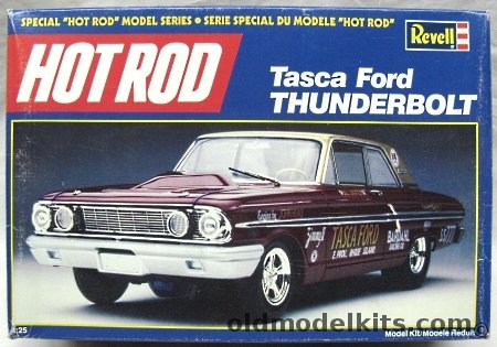 Revell 1/25 1964 Ford Fairlane Tasca Thunderbolt Dragster, 7450