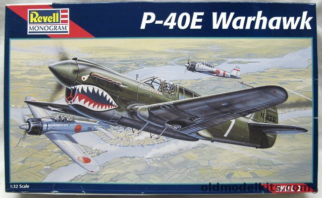 Revell 1/32 P-40E Warhawk of Ace Colonel Robert L. Scott - Commanding ...