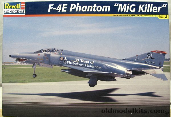 Revell 1/32 F-4E Phantom II Mig Killer - 131st TFW Missouri Air National  Guard 30th Anniversary / 141 TFS 108th TFW New Jersey Air National Guard,  85-4668