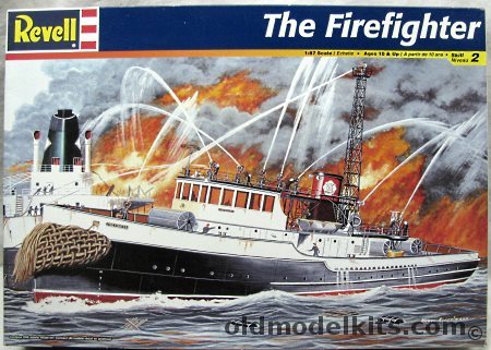 Revell 1/87 The Firefighter Harbor Fire Boat, 85-5029