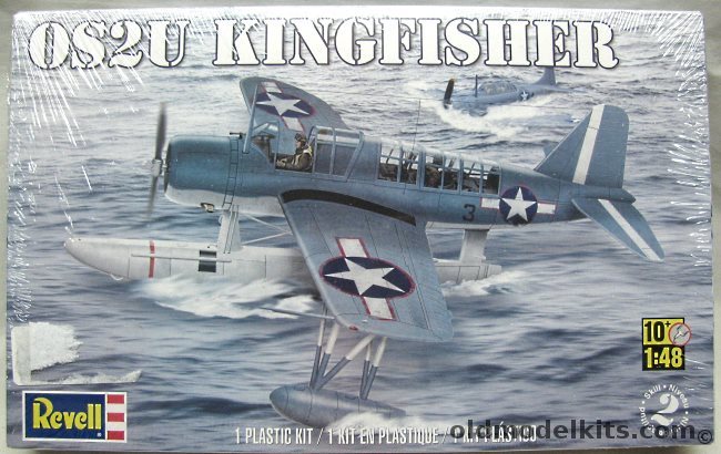 Revell 1/48 OS2U Kingfisher - Blue or Pre-War Yellow Wing Markings (ex ...