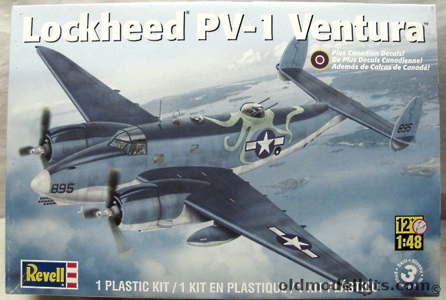 Revell 1/48 Lockheed Hudson PV-1 Ventura, 85-5531