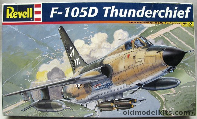 Revell 1/48 F-105D Thunderchief - With Thunderstick II Conversion And ...