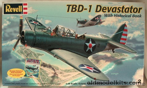 Revell 1/48 Douglas TBD-1 Devastator - VT-6 USS Enterprise at Wake / VT ...