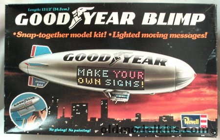 Revell 1/169 Goodyear Blimp - With Motorized Rotating and Light up Sign ...