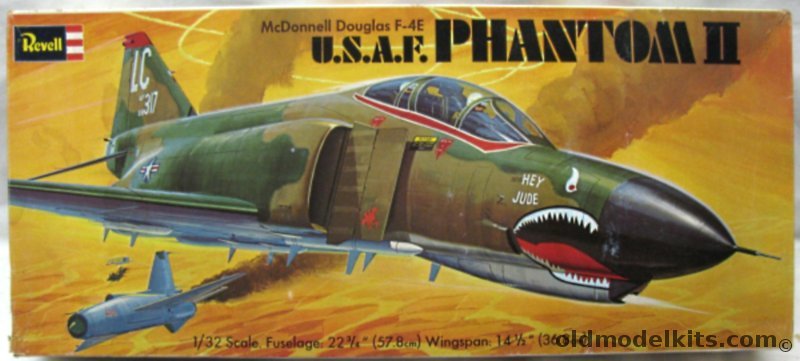 Revell 1/32 McDonnell Douglas F-4E Phantom II - Hey Jude, H198