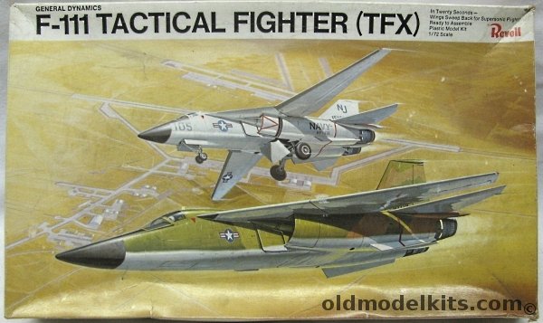 Revell 1/72 F-111B or F-111A TFX - Tactical Fighter Prototype, H208