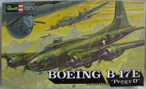 Revell 1/72 B-17E Flying Fortress Peggy D, H228