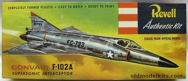 Revell 1/78 Convair F-102A Delta Dagger - 'S' Issue, H233-89