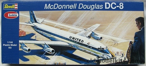 Revell 1/144 Douglas DC-8 Jet Mainliner United Airlines, H240