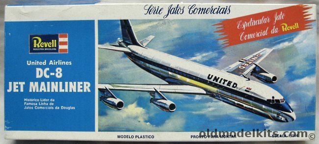 Revell 1/143 DC-8 Jet Mainliner United Airlines, H242