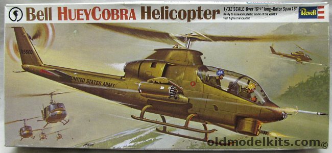 Revell 1/32 Bell AH-1 Huey Cobra Helicopter, H287