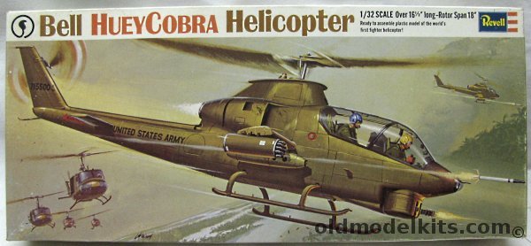 Revell 1/32 Bell AH-1 Huey Cobra Helicopter, H287-200