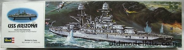 Revell 1/426 USS Arizona Pearl Harbor Battleship, H302