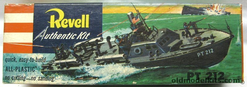 Revell 1/98 PT-212 - PT Boat (Higgins Patrol Torpedo Boat ...