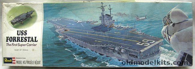 Revell 1/542 USS Forrestal CV59 - 'The First Super Carrier', H339