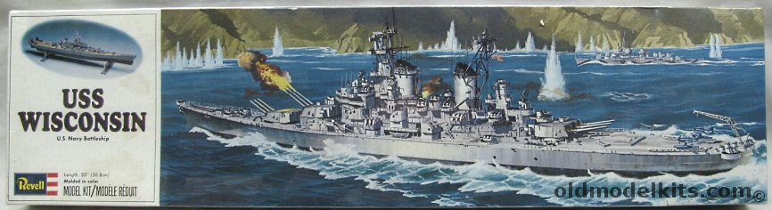 Revell 1/535 BB-65 USS Wisconsin - Iowa Class Battleship, H352