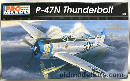 Monogram 1/48 P-47N Thunderbolt Pro Modeler - USAAF 19FS 318FG Capt ...