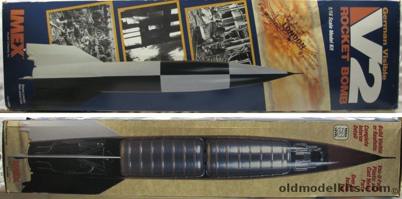 IMEX 1/16 German V-2 Visible (Cut-Away) Rocket, 8000