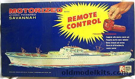 ITC 1/350 Motorized Atomic Powered NS Savannah with Remote Control,  36483-398