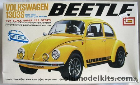 Imai 1/24 Volkswagen 1303S Beetle - Motorized - Working Headlights and ...