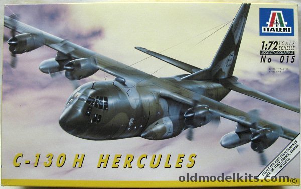 Italeri 1/72 Lockheed C-130H Hercules - USA / Great Britain (RAF ...