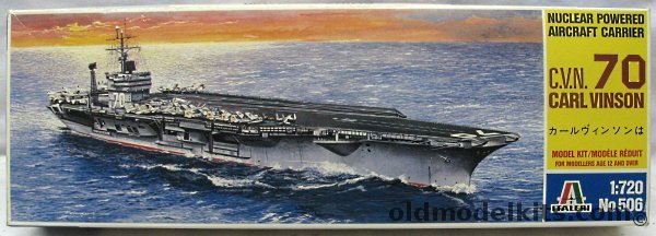 Sold at Auction: 4 Vintage Hobby Kits - including 1 Revell 1/720 scale  aircraft carrier USS Nimitz, 1/720 scale Italeri Carl Vinson aircraft  carrier, 1 Revell 1/720 scale USS Abraham Lincoln aircraft carrier, 1  Nichimo USS Enterprise mod