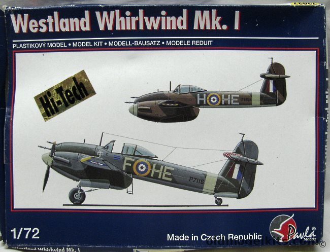 Westland Whirlwind Model Kit