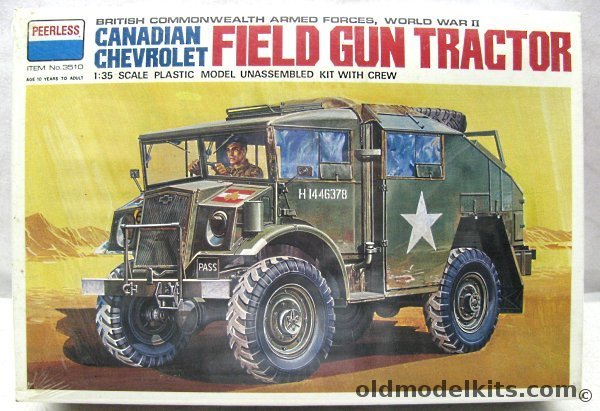 Peerless 1/35 Canadian Chevrolet Field Gun Tractor - British ...